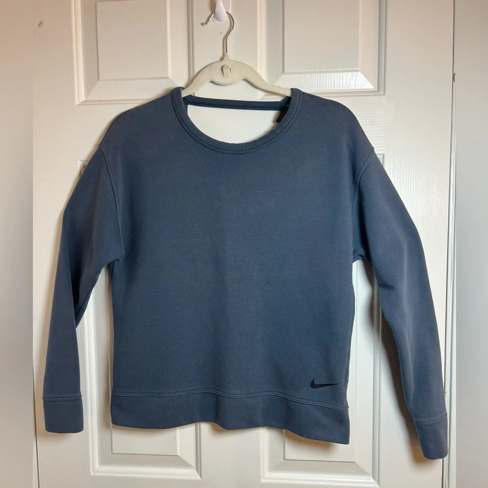 Nike Dri-FIT Steel Blue Top‎ Size XS